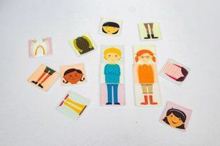 Felt Game &ldquo;Puzzle. Girls&rdquo; photo