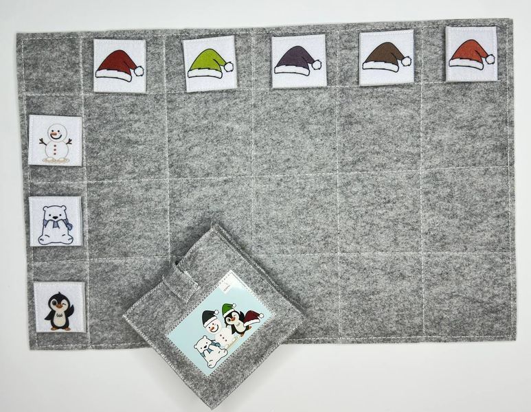 Felt Game &ldquo;Colorful Hats&rdquo; photo