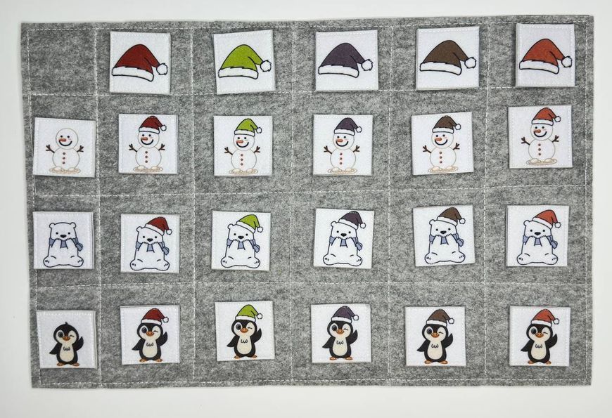 Felt Game &ldquo;Colorful Hats&rdquo; photo