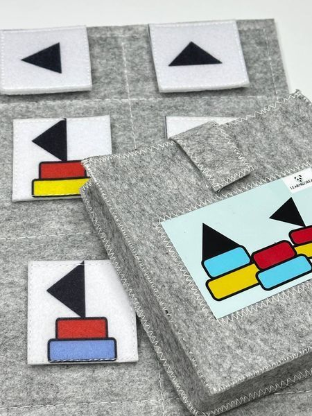Felt Game &ldquo;Matching. Shapes&rdquo; photo