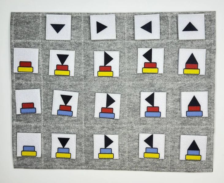 Felt Game &ldquo;Matching. Shapes&rdquo; photo