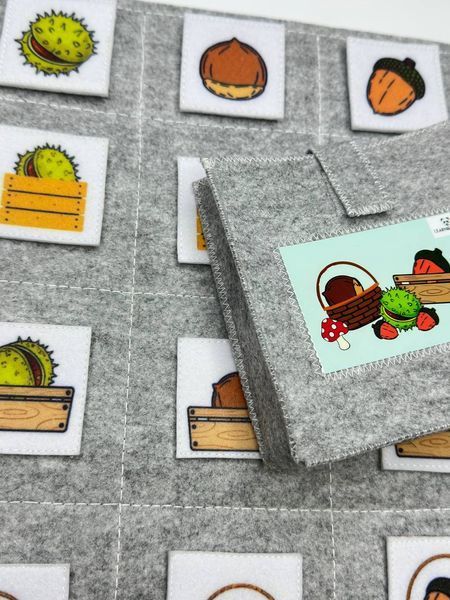 Felt Game &ldquo;Choose the Basket&rdquo; photo