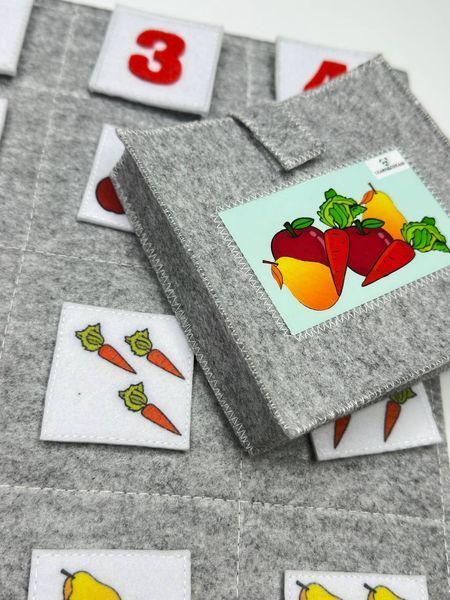 Felt Game &ldquo;Counting. Autumn Fruits&rdquo; photo