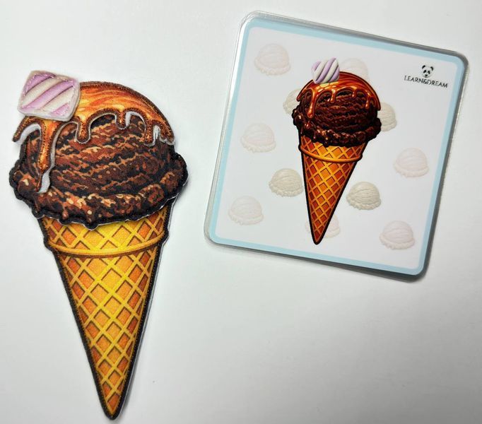 Gra filcowa &bdquo;Zł&oacute;ż lody&rdquo; fotografia